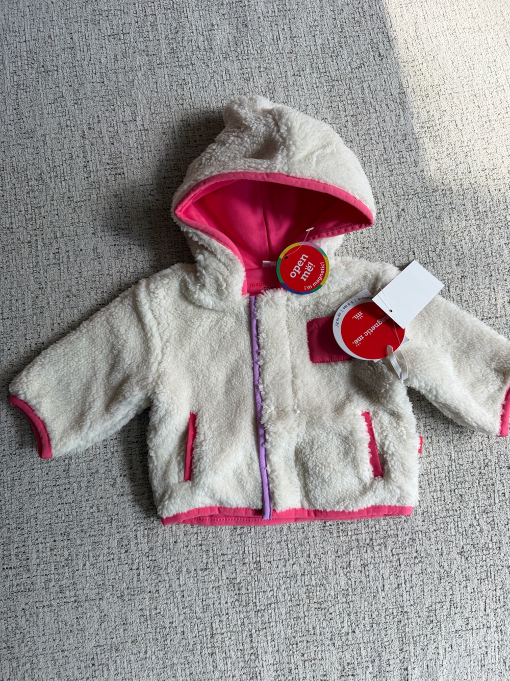 Magnetic Me Sherpa Fleece Jacket